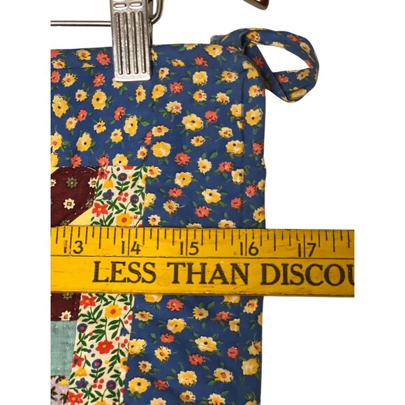 Handmade Patchwork Quilted Chair-Wall Hanging By Marden Jones XOXO - Picture 9 of 10